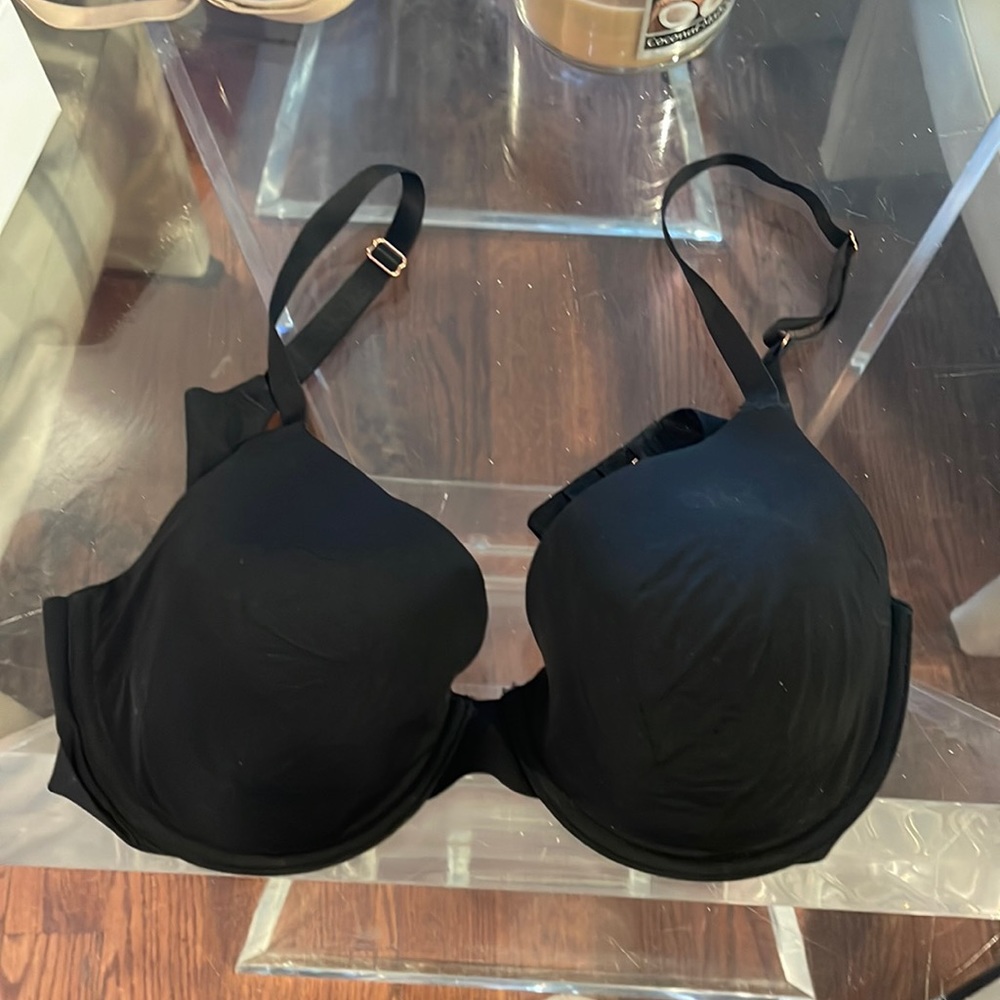 Aerie black wire slight pad bra 36c